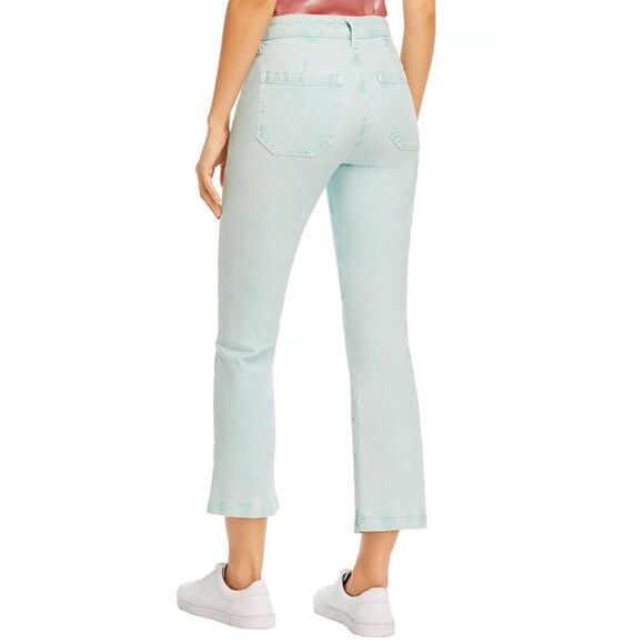 Paige Womens Colette Flared Jeans 25 Vintage Misty Green - NWT - Picture 2 of 3